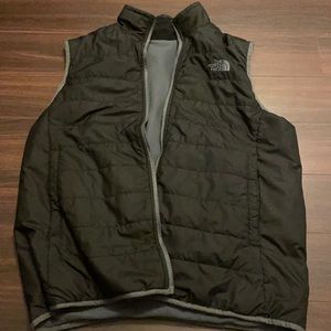EUC THE NORTH FACE REVERSIBLE PUFFER VEST L
